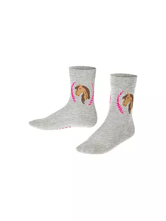 FALKE | Mädchen Socken light grey | 